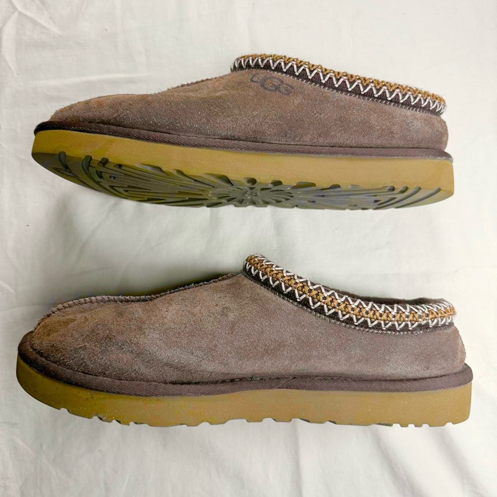 UGG Tasman Slipper Men Size US 12 Chocolate Brown Casual Lounge - Picture 5 of 8